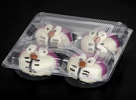 六格帶(dài)蓋小籠包盒